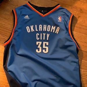 Classic Oklahoma City thunder Kevin Durant jersey